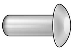 HANSON RIVET 70A0612P-EA-100 RIVET UNIVERSAL 3/16 D 3/4 L PK100