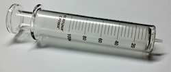 AIR-TITE 7.102-51 REUSABLE GLASS SYRINGE GLASS LUER 100 ML