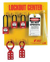 ZING ENTERPRISES, LLC 7113 ZING RECYCLOCKOUT LOCKOUT TAGOUT STATION