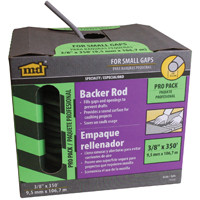 M-D BUILDING PRODUCT 71550 BACKER ROD PRO PACK 3/8 X 350
