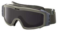 ESS 740-0501 SAFETYGOGGLES,TPR,CLEAR/GRAY,WRAPAROUND