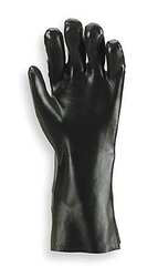 SHOWA BEST GLOVE, INC 7710 CHEMICAL RESISTANT GLOVES,BLACK,SZ L,PR