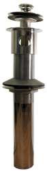 WATCO 800-PP-BRS-CP PUSH PULL LAV DRAIN W/OVERFLOW 1-1/4 IN