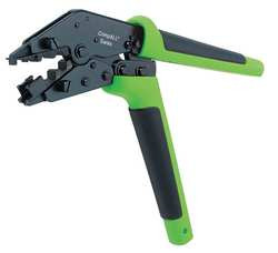 GREENLEE TEXTRON 8045 RATCHETING CRIMPER RG6 RG6 QUAD 10 IN L