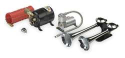 WOLO 810 BIG RIG HORN AIR CHROME PLATED AND BLACK