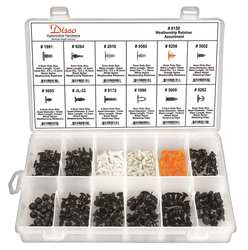 DISCO 8150 WEATHERSTRIP RETAINER ASSORTMENT 300 PC