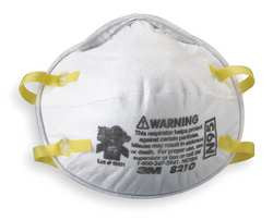 3M 8210 DISPOSABLE RESPIRATOR,UNIVERSAL,N95,PK20