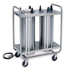 LAKESIDE 8212 PLATE DISPENSER CART,HEATED,36X18X39