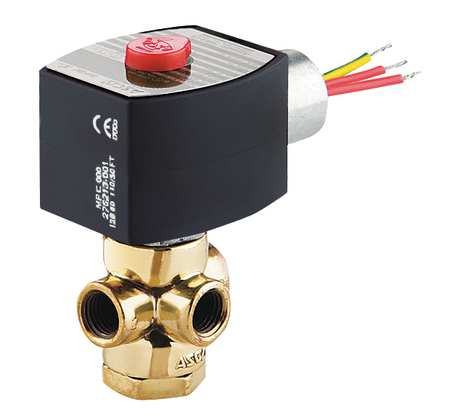 RED HAT 8320G202 SOLENOID VALVE 3/2 1/4 IN NC 24V SS