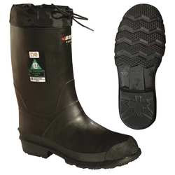 BAFFIN INC. 85740000-21A209 G5142 RUBBER BOOT MEN S 6 MID-CALF BLACK