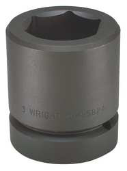 WRIGHT TOOLS 858-110MM IMPACT SOCKET 2-1/2 IN DR 110MM 6 PT