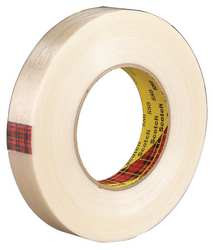 SCOTCH 880-29WT07 FILAMENT TAPE CLEAR 1-7/8IN X 60YD PK 24