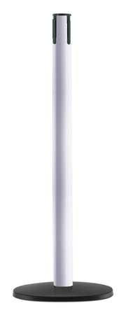 TENSABARRIER 889B-33-32-RCV RECEIVER POST 38 IN H WHITE