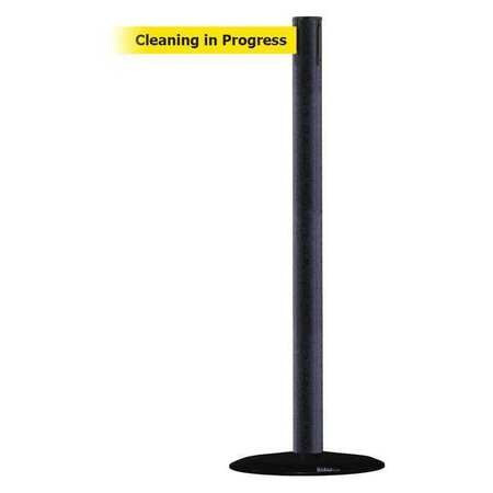 TENSABARRIER 889B-33-89-STD-NO-YCX-C BARRIER POST W/ BELT 7-1/2 FT L YELLOW
