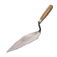 MARSHALLTOWN 926-3 10X4-3/4IN BRICK TROWEL