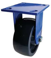ALBION 934FK05252R-BLUGN RIGID PLATE CASTER 900 LB 5 IN DIA
