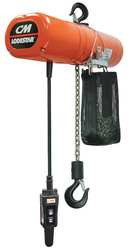 COLUMBUS MCKINNON 9540NH CM LODESTAR 3 TON ELECTRIC CHAIN HOIST W