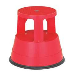 XTEND  CLIMB 961 OFFICE STEP STOOL,RED,15 IN. H