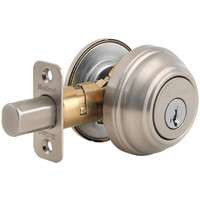 KWIKSET CORPORATION 98015SMTCP 1-CYL DEADBOLT SMT SATIN NCKEL