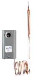 JOHNSON CONTROLS A28AA-29C LINE V MECHANICAL TSTAT 24 TO 277VAC 16A