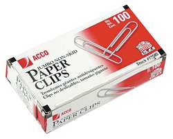 ACCO BRANDS USA LLC ACC72585 GENERALDESKSUPPLIESBINDERCLIPS;UNSPSCCOD