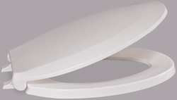 CENTOCO AMFR800STSS-001 TOILET SEAT ELONGATED CLOSED FRONT 19 IN