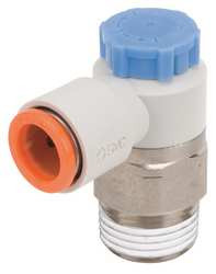 SMC AS3211F-N03-11SA SPEED CONTROL VALVE ELBOW 3/8