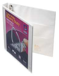 AVERY AVE01318 VIEW BINDER HEAVY DUTY D-RING 1 IN WHITE