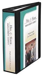 AVERY AVE09500 VIEW BINDER SLANT D-RING 2 IN BLACK