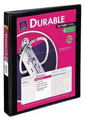 AVERY AVE17011 VIEW BINDER SLANT RINGS 1 IN BLACK