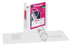 AVERY AVE17042 VIEW BINDER SLANT RINGS 3 IN WHITE