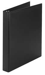 AVERY AVE27250 BINDER SLANT RINGS 1 IN BLACK