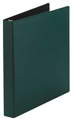 AVERY AVE27253 BINDER SLANT RINGS 1 IN GREEN