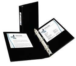 AVERY AVE27257 BINDER O-RINGS 1 IN BLACK