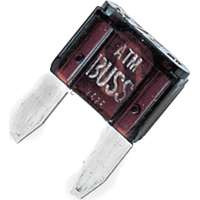 COOPER BUSSMANN BP/ATM-7-1/2-RP AUTOMOTIVE MINI FUSE, BROWN, 7.5A, 32VDC