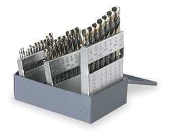 CLE-LINE C21162 MECHANICS DRILL SET 29 PC HSS 135 DEG