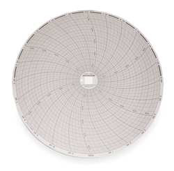 DICKSON C443 2000&DEG;F, 24 HOUR RECORDING TIME CHART