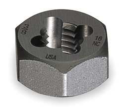 CLEVELAND C65573 HEX RETHREADING PIPE DIE STEEL 3/8-18