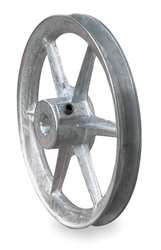 CONGRESS CA0600X087KW V-BELT PULLEY,1 GROOVE,6.00" O.D.