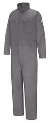 BULWARK CEB2GYLN52 FLAME-RESISTANT COVERALL GRAY 52