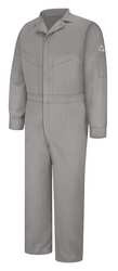 BULWARK CLD4GYLN58 FLAME-RESISTANT COVERALL GRAY 58