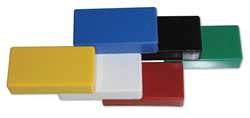 MAGNA VISUAL CM-11M CERAMIC MAGNETS, RECTANGLE, ASSORTED, PK