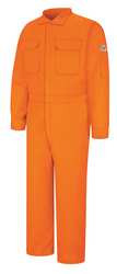 BULWARK CNB6ORLN42 FLAME-RESISTANT COVERALL ORANGE 42