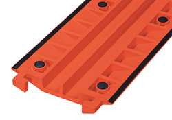 CHECKERS INDUSTRIAL PRODUCTS CPCARPETKIT-10 CARPET CABLE COVER, 0.10 IN H, 10 FT L, 