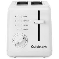 CUISINART/WARING CPT-122 COMPACT TOASTER WHITE