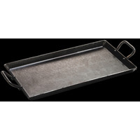 LODGE MFG CO CRSGR18 GRIDDLE SEASONED STL 18X10IN