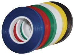 MAGNA VISUAL CT8-R CHART TAPE,1/4 IN W X 27 FT L,RED