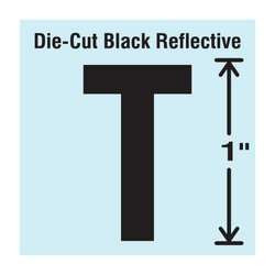 STRANCO INC DBV-1-T-10 DIE CUT LETTER LABEL T PK 10