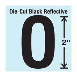 STRANCO INC DBV-2-O-10 DIE CUT LETTER LABEL O PK 10