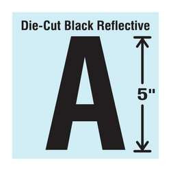STRANCO INC DBV-5-A-10 DIE CUT LETTER LABEL A PK 10